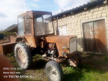 125 cc motor: Kənd təsərrüfatı üçün təkərli traktor və qoşqu - Kabinəli, ön-arka — 1