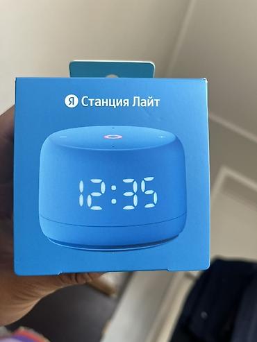 alpine tve t720: Умная колонка «Яндекс Станция Лайт 2» с часами (с Алисой) - — 1
