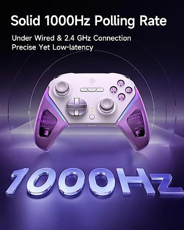 Video oyunlar üçün aksesuarlar: EasySMX D10 gamepad (TMR sensorlu) – Tamamilə yenidir! Gamepad yeni — 3