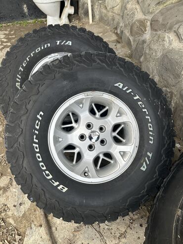 korg 900: Bfgoodrich 285/75/16 Wranglerin uzerinnen cixib diskle1300 Tek teker