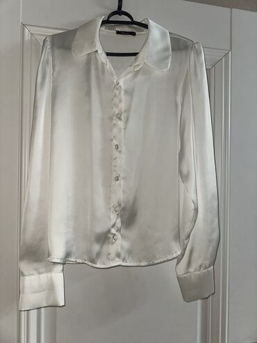 блузка турецкая: Блузка, Жибек, Solid print