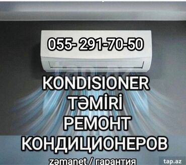 kondisioner kompressor temiri: Təmir, Split kondisionerlər, Təmizləmə, Zəmanətlə, Pulsuz diaqnostika