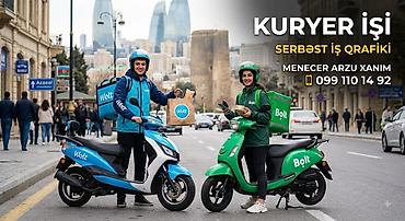 tır sürücü kursu: Moto-kuryer tələb olunur — 1