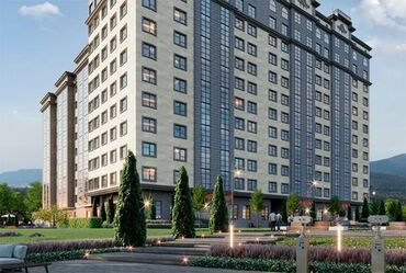 однокомнатная квартира продается: 2 комнаты, 84 м², Элитка, 7 этаж, ПСО (под самоотделку)