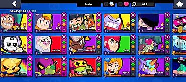 clash hesab satisi: Brawl Stars hesabı – yüksək səviyyəli və zəngin kontentli - Kupa — 3