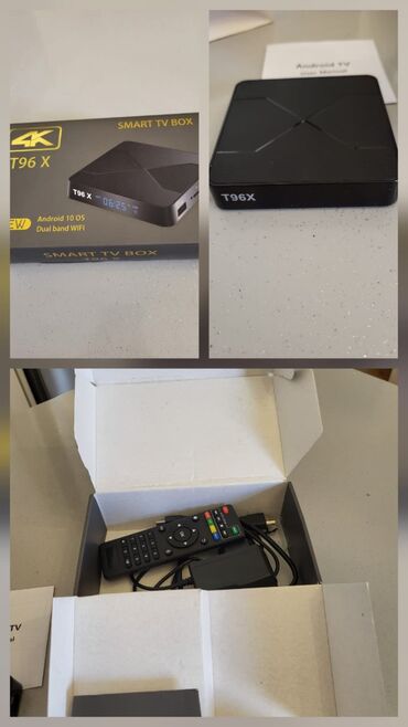 android smart tv box: İşlənmiş Smart TV boks Android, Ünvandan götürmə, Ödənişli çatdırılma