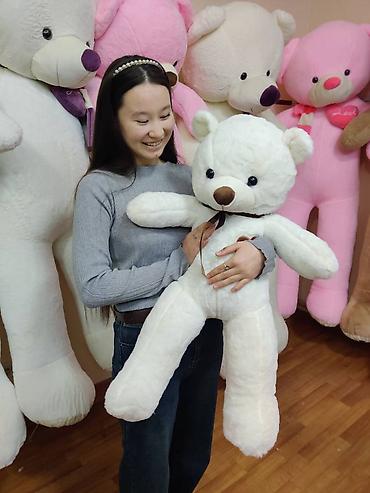 Игрушки: Мишка 60 см бесплатная доставка по Бишкеку 🧸60 см 1000 сом — 9