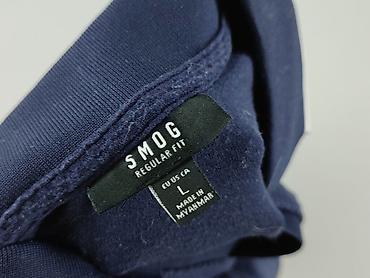 clothes silver: SMOG, Koszulka polo dla mężczyzn, rozmiar L — 4