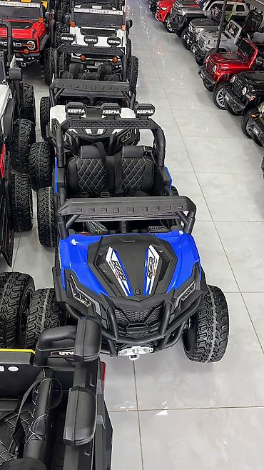 Детские электрокары: Ofraad RZR maddeli 4x4 motor Rez’in teker deri oturacak 1yaşdan — 2