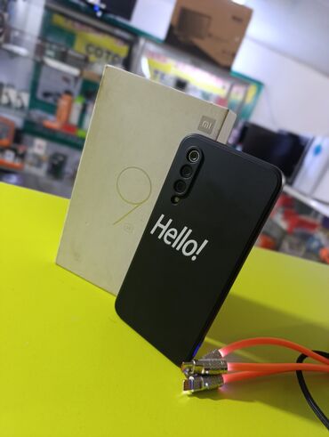 телефон fly nano 9: Xiaomi, Mi 9 SE, Б/у, 128 ГБ, цвет - Черный, 2 SIM