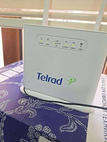 wifi anten: Telrad CPE12102-SJ 4G Wi‑Fi router Xüsusiyyətlər: - 4G LTE CPE – SIM — 6
