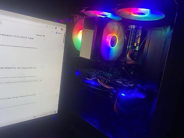 игровой пк комплект: Компьютер, ядер - 8, ОЗУ 16 ГБ, Игровой, Новый, Intel Core i7, AMD Radeon RX 580, SSD — 3