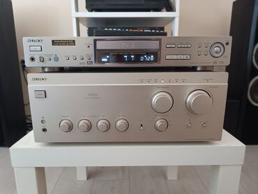 Pojačala i prijemnici: Sony Ta-Fa 5 ES serija (zlatno/srebrni finiš) - Težak, aluminijumski — 9