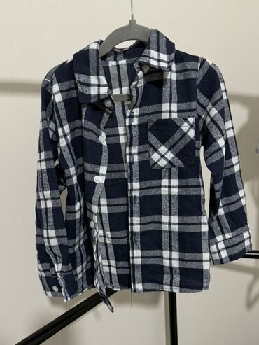 отдам вещи: Рубашка, цвет - Синий, Б/у