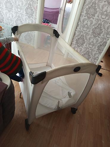 Beşiklər: Uşaq üçün qatlanan park yataq (playpen) - Brend: Graco (Electra — 9