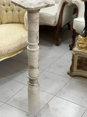 forma ideale komodice: Postament (mermer) postament u odlicnom stanju visina 94.5 cm 25 x 25 — 4
