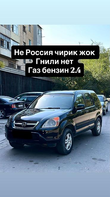 g 30: Honda CR-V: 2003 г., 2.4 л, Автомат, Газ, Внедорожник — 1