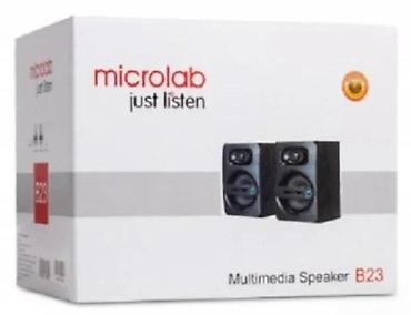 Zvučnici, slušalice i mikrofoni: Microlab B23 multimedijalni zvučnici - Dva kompaktna zvučnika — 4