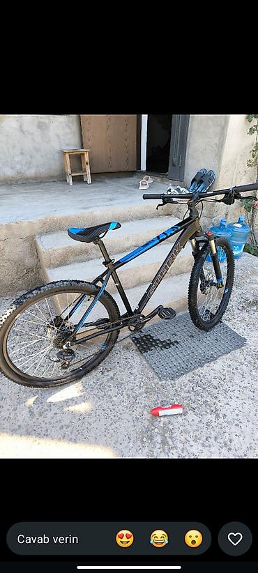 velo mtb: SHARK marka dağ velosipedi - Çərçivə: yüngül alüminium, mat qara və — 2
