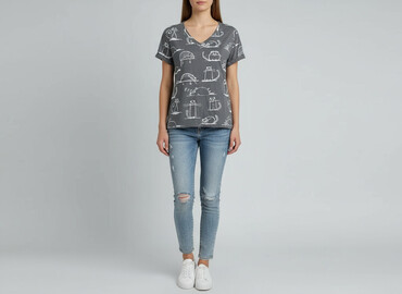 T-shirty: T-shirt damski, rozmiar S