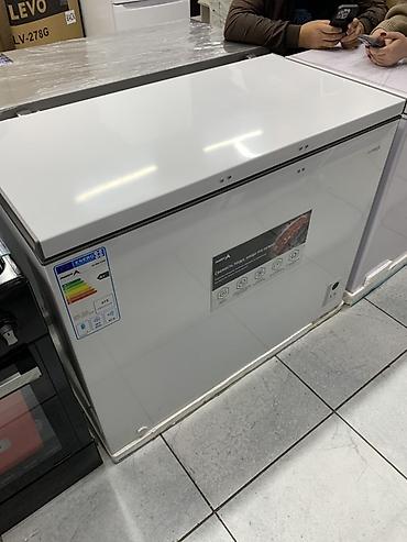 Муздатуучу жабдуулар: Морозильный ларь (chest freezer) белого цвета. - Тип: горизонтальный — 1