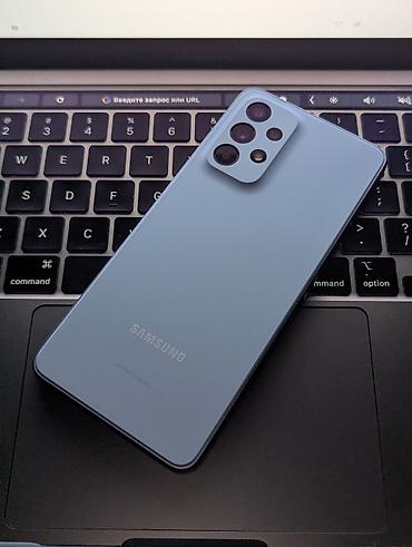 гелек: Samsung Galaxy A33 5G, Колдонулган, 128 ГБ, түсү - Көгүлтүр, 1 SIM, 2 SIM — 2