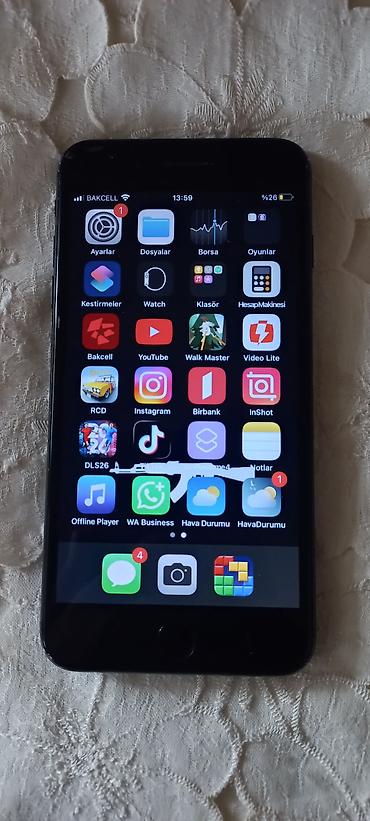 stol ustu komputerler: IPhone 7 Plus, Черный, Отпечаток пальца — 4