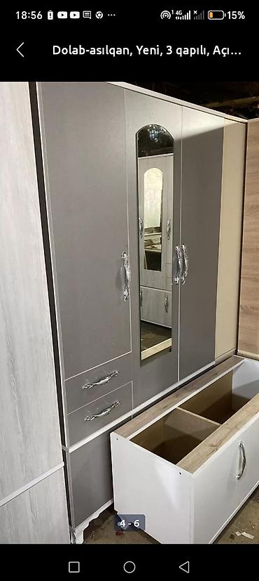 Dolab-asılqanlar: İci çölü tam laminatla dsp polka deyil 2qapi 90x2x47 140azn 3qapi — 9