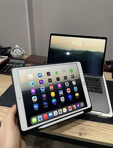 iphon air: Планшет, Apple, память 64 ГБ, 10" - 11", Wi-Fi, Б/у, Детский цвет - Золотой — 1