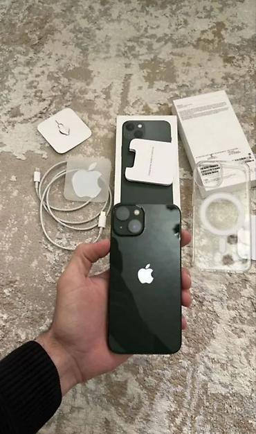 iphone sumqayıt: IPhone 13, 128 GB, Yaşıl, Face ID, Sənədlərlə — 5