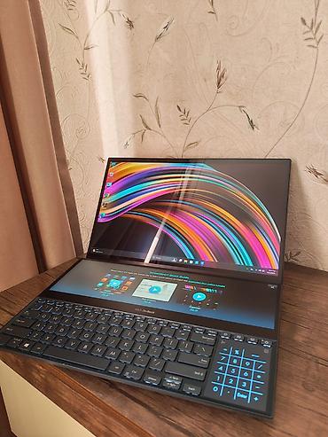 notebook irsad: Asus Zenbook Pro Duo RTX 2060 Intel Core i7 10750H | 16GB RAM | 1 tb — 4