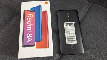 samsung 8a: Xiaomi, Redmi 8A, Б/у, 32 ГБ, цвет - Черный, 2 SIM