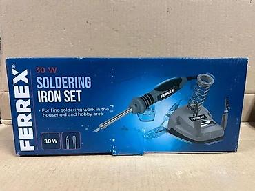 Ostali električni alati: Ferrex set za lemljenje – 30 W Komplet sadrži: - lemilicu snage 30 W — 6