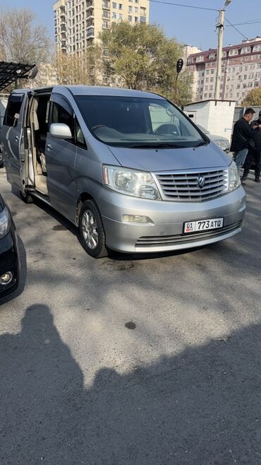 чехол для машины бу рядом хиёбони рӯдакӣ, душанбе: Toyota Alphard: 2003 г., 3 л, Автомат, Бензин, Минивэн