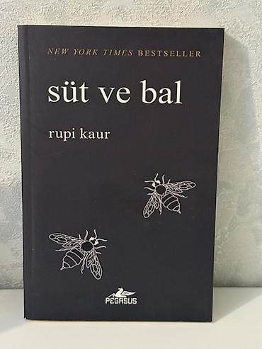 Книги и журналы: Məhsul: “Süt və bal” — Rupi Kaur Nəşriyyat: Pegasus Dil: Türk dili — 1