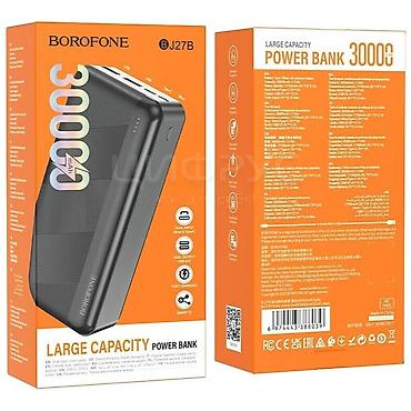 power ban: ПОВЕРБАНК BOROFONE BJ27B Телефонду 6 жолу зарядтайт - Емкость: 30000 — 1