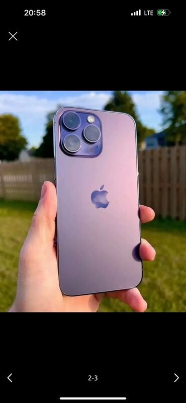 чехол для айфона 7: IPhone 14 Pro Max, Колдонулган, 128 ГБ, Заряддоочу түзүлүш, Коргоочу айнек, Каптама, 84 %