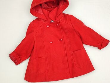 czapki z lisa srebrnego: Coat, F&F, 1.5-2 years, 86-92 cm, condition - Very good