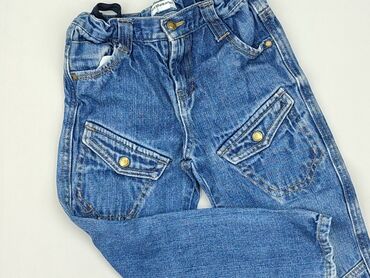 Jeans: Jeans, 4-5 years, 110, condition - Perfect