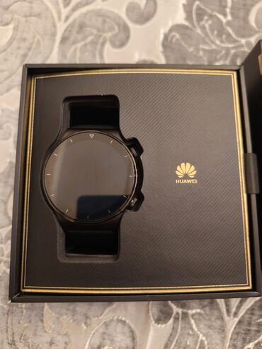 huawei watch gt 2 pro qiymeti: İşlənmiş, Smart saat, Huawei, rəng - Qara