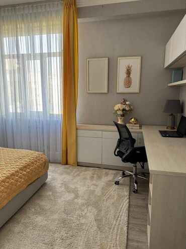 3 комнатная квартира в бишкеке купить: 3 комнаты, 90 м², Элитка, 7 этаж, Дизайнерский ремонт