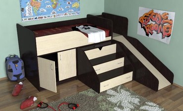 доски мелово маркерная с дополнительными планками: Кровать чердак
материал лдсп
цена