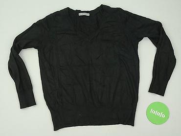 czarne botki: Marks & Spencer, Sweter damski, rozmiar M — 2
