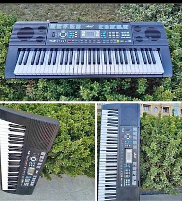 мини пианино: Təzə. Qutuda 5 oktava 61 klaviş Pianino səslidir. Əlavə 255 cür — 3