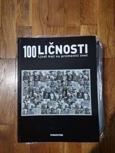 knjiga: 100 licnosti 1-100,novo u najlonu svi brojevi. Srecna kupovina