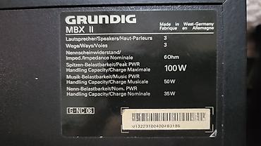 li one цена: GRYUNDIC MBX ||, винтажные 3х полосные акустические колонки made in — 9
