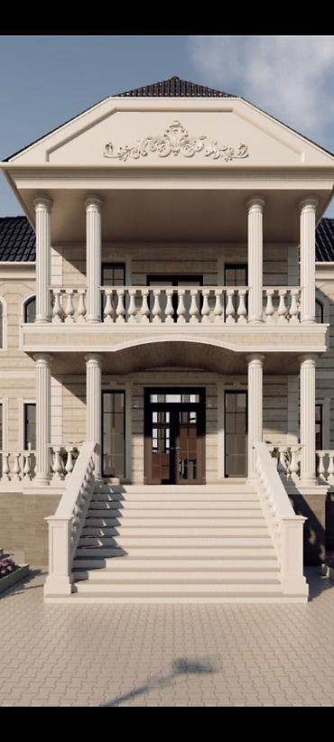 Фасадные плиты Сары-Таш (Травертин): Балюсины и декоративные элементы фасада из искусственного камня - — 9