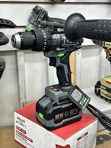 panasonic eneloop: Аккумуляторная ударная дрель-шуруповерт 21V - Питание: литий-ионный — 2