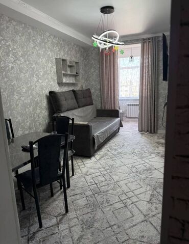 квартира на долгий срок восток 5: 2 бөлмө, 40 кв. м, Элитка, 9 кабат, Евроремонт