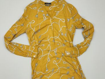 żółta długa sukienki na wesele: Sukienka, S, Reserved, stan - Dobry